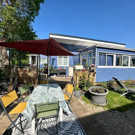 La Maison Bleue, Avec Piscine Διαμέρισμα Hermanville-sur-Mer
