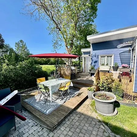 Apartament La Maison Bleue, Avec Piscine Hermanville-sur-Mer