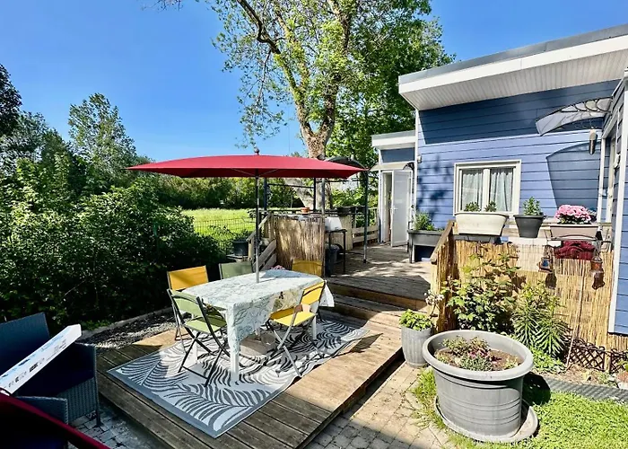 Apartment La Maison Bleue, Avec Piscine Hermanville-sur-Mer
